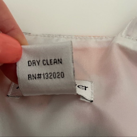 πππ Andre Oliver floral dress; pleated front & cumberbund, size 14, EUC - Picture 5 of 9